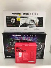 Lot 632  
            Edinburgh SR24 - Delivery Only 

                
QUANTITY OF TV & AUDIO ITEMS TO INCLUDE NUMARK PARTY MIX DJ CONTROLLER WITH LIGHT...