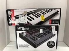 Lot 633  
            Edinburgh SR24 - Delivery Only 

                
AKAI PROFESSIONAL MPK MINI MK3 - 25 KEY USB MIDI KEYBOARD CONTROLLER WITH 8 BACKL...