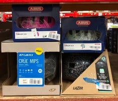 Lot 645  
            Edinburgh SR24 - Delivery Only 

                
QUANTITY OF SPORTS & EXERCISE ITEMS TO INCLUDE ABUS KIDS SMILEY 3.0 HELMET SIZE M...