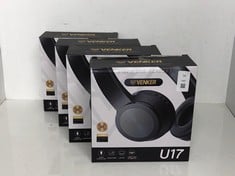 Lot 74  
            Edinburgh SR24 - Delivery Only 

                
4 X U17D 3M LENGTH NOISE CANCELLING HEADSET - STEREO HEADPHONE FOR PC, LAPTOP USB...