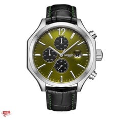 Lot 7  
            Edinburgh SR24 - Delivery Only 

                
GAMAGES OF LONDON LIMITED EDITION HAND ASSEMBLED OPULENCE AUTOMATIC STEEL OLIVE S...