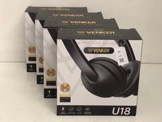 Lot 80  
            Edinburgh SR24 - Delivery Only 

                
4 X U18D 3M LENGTH NOISE CANCELLING HEADSET - STEREO HEADPHONE FOR PC, LAPTOP USB...