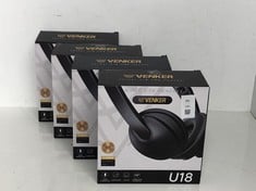 Lot 84  
            Edinburgh SR24 - Delivery Only 

                
4 X U18D 3M LENGTH NOISE CANCELLING HEADSET - STEREO HEADPHONE FOR PC, LAPTOP USB...