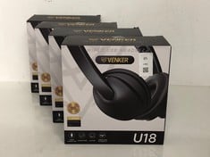 Lot 85  
            Edinburgh SR24 - Delivery Only 

                
4 X U18D 3M LENGTH NOISE CANCELLING HEADSET - STEREO HEADPHONE FOR PC, LAPTOP USB...