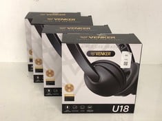 Lot 86  
            Edinburgh SR24 - Delivery Only 

                
4 X U18D 3M LENGTH NOISE CANCELLING HEADSET - STEREO HEADPHONE FOR PC, LAPTOP USB...