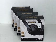 Lot 89  
            Edinburgh SR24 - Delivery Only 

                
4 X U18D 3M LENGTH NOISE CANCELLING HEADSET - STEREO HEADPHONE FOR PC, LAPTOP USB...