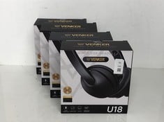Lot 91  
            Edinburgh SR24 - Delivery Only 

                
4 X U18D 3M LENGTH NOISE CANCELLING HEADSET - STEREO HEADPHONE FOR PC, LAPTOP USB...