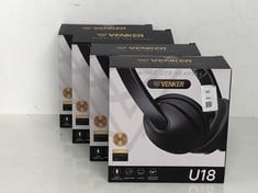 Lot 95  
            Edinburgh SR24 - Delivery Only 

                
4 X U18D 3M LENGTH NOISE CANCELLING HEADSET - STEREO HEADPHONE FOR PC, LAPTOP USB...