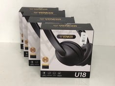 Lot 98  
            Edinburgh SR24 - Delivery Only 

                
4 X U18D 3M LENGTH NOISE CANCELLING HEADSET - STEREO HEADPHONE FOR PC, LAPTOP USB...