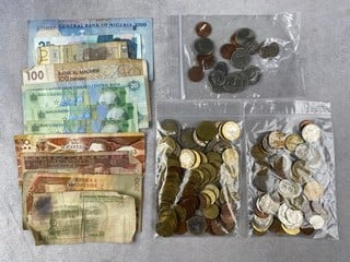Lot 125  
            Nottingham Luxury Room - Delivery Only 

                
Various Foreign Currency Coins And Notes Including Approx. €34 Coins (VAT ONLY PA...