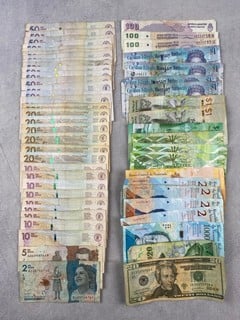 Lot 126  
            Nottingham Luxury Room - Delivery Only 

                
Various Foreign Currency Notes Including Colombian, US, And Barbados Notes (VAT O...