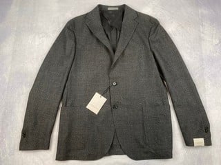 Lot 30  
            Nottingham Luxury Room - Delivery Only 

                
Corneliani Washable Suit Jacket, With Tags & Spare Buttons  - Size 54/7R RRP £1,325