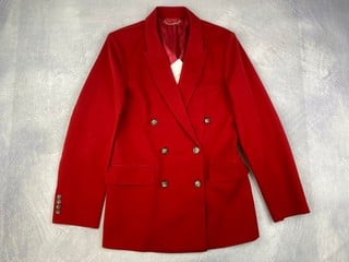 Lot 37  
            Nottingham Luxury Room - Delivery Only 

                
Victoria Beckam P45 Dry Wool Jacket, With Tags & Spare Buttons - Size 10 RRP £890