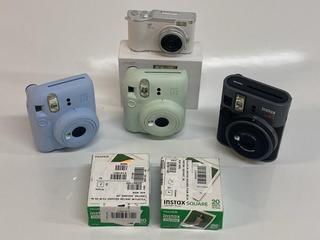 Lot 107  
            Birmingham Tech - Parcel Delivery Only 

                
QUANTITY OF CAMERAS TO INCLUDE FUJIFILM POLAROID (ORIGINAL RRP - £318). (3 X FUJI...