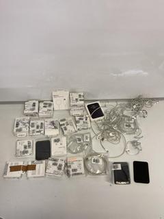 Lot 111  
            Birmingham Tech - Parcel Delivery Only 

                
ASSORTED APPLE ITEMS TO INCLUDE IPHONE FINE WOVEN WALLET, MAGNETIC FAST CHARGER T...