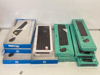 Lot 142  
            Birmingham Tech - Parcel Delivery Only 

                
10 X KEYBOARDS TO INCLUDE HP 230, LOGITECH MK220, CHERRY KC 6000 SLIM KEYBOARDS (...