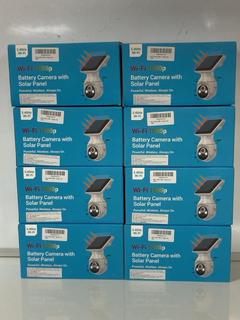 Lot 145  
            Birmingham Tech - Parcel Delivery Only 

                
8 X BOIL NANO Q50 SECURITY CAMERAS (ORIGINAL RRP - £250) IN WHITE. [JPTB6654]. TH...