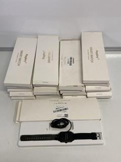 Lot 68  
            Birmingham Tech - Parcel Delivery Only 

                
20 X POP GLORY P22 SERIES SMART WATCHES (ORIGINAL RRP - £400). [JPTB6630]