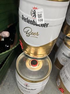 Lot 108  
            Chesterfield SR40 - Collection Only 

                
4 X PERLENBACHER BEER 5L KEGS (LOCATION: SR40)(WE OPERATE A CHALLENGE 25 POLICY. ...