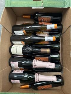 Lot 109  
            Chesterfield SR40 - Collection or Optional Home Delivery 

                
12 X ASSORTED BOTTLES TO INCLUDE BISSINGER & CO, DON SILVESTRE AND VACQUEYRAS (LO...