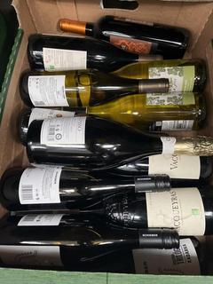 Lot 114  
            Chesterfield SR40 - Collection or Optional Home Delivery 

                
12 X ASSORTED BOTTLES TO INCLUDE COLPASSO, VACQUEYRAS AND MACON-LUGNY (LOCATION: ...