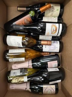 Lot 142  
            Chesterfield SR40 - Collection or Optional Home Delivery 

                
12 X ASSORTED BOTTLES TO INCLUDE BISSINGER & CO, COLPASSO AND VACQUEYRAS (LOCATIO...