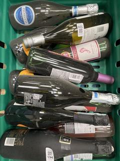 Lot 194  
            Chesterfield SR40 - Collection or Optional Home Delivery 

                
12 X ASSORTED BOTTLES OF WINE TO INCLUDE FREIXENET, GALLO, TRIVENTO AND BAREFOOT ...