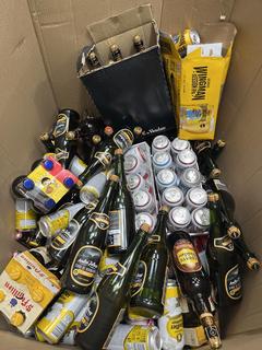 Lot 197  
            Chesterfield SR40 - Collection Only 

                
PALLET BOX OF ASSORTED ALCOHOLIC BEVERAGES TO INCLUDE ABBAYE DE VAUCLAIR, ST FEUL...