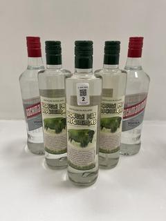 Lot 2  
            Chesterfield SR40 - Collection Only 

                
3 X BOTTLES OF VODKA MIT BISONGRAS 0.7L ABV 37.5% TO INCLUDE 2 X BOTTLES OF RACHM...