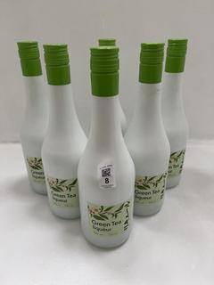 Lot 8  
            Chesterfield SR40 - Collection or Optional Home Delivery 

                
6 X BOTTLES OF GREEN TEA LIQUEUR 700ML ABV 15% (LOCATION: SR40)(WE OPERATE A CHAL...