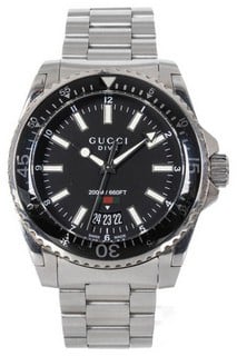 Lot 10  
            Nottingham Luxury Room - Delivery Only 

                
Gucci Dive Quartz Watch. Please see full description below, including important n...