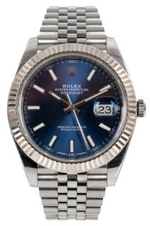 Lot 2  
            Nottingham Luxury Room - Delivery Only 

                
Rolex Datejust 41 Automatic Watch. Please see full description below, including i...
