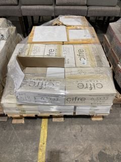 Lot 4  
            Birmingham - Collection Only 

                
QUANTITY OF ASSORTED TILES TO INCLUDE CIFRE CERÁMICA REVESTIMIENTO OPTICS MARINE ...