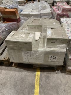 Lot 56  
            Birmingham - Collection Only 

                
QUANTITY OF OF KERATEAM NUANCE WHITE TILES (APPROX 20 BOXES)