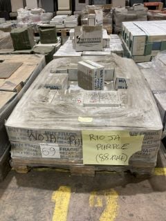 Lot 80  
            Birmingham - Collection Only 

                
QUANTITY OF CA AZULEJOS APEADERO RIOJA PURPLE WALL TILES (APPROX 30 BOXES)