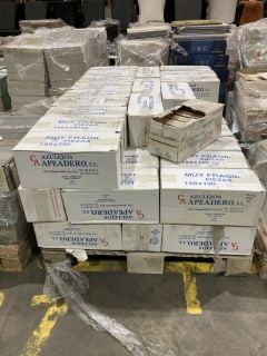 Lot 88  
            Birmingham - Collection Only 

                
QUANTITY OF CA AZULEJOS APEADERO VIRGINIA DAWN WALL TILES (APPROX 47 BOXES)