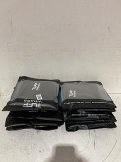 Lot 1004  
            Birmingham SR108 - Parcel Delivery Only 

                
10 X TUFFWRAPS ELBOW SLEEVES 5MM ALL BLACK XL (PAIR)