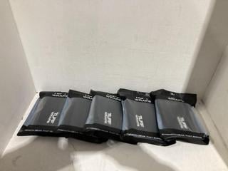 Lot 1038  
            Birmingham SR108 - Parcel Delivery Only 
                
10 X TUFFWRAPS ELBOW SLEEVES ALL BLACK M