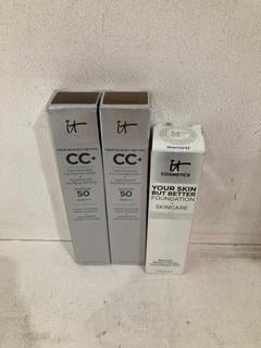 Lot 1134  
            Birmingham SR108 - Parcel Delivery Only 

                
10 X J0HN LEWIS & PARTNERS MAKE UP TO INCLUDE IT CC COLOUR CORRECTING FULL COVERA...