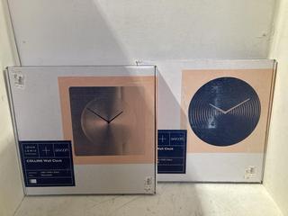 Lot 1144  
            Birmingham SR108 - Parcel Delivery Only 

                
BOX OF JOHN LEWIS & PARTNERS ITEMS TO INCLUDE WOLF WALL CLOCK (440010)