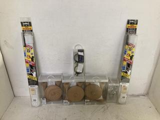 Lot 1152  
            Birmingham SR108 - Parcel Delivery Only 

                
BOX OF JOHN LEWIS & PARTNERS ITEMS TO INCLUDE HIDDEN DANGER 40CM CORD LOCK AWAY B...