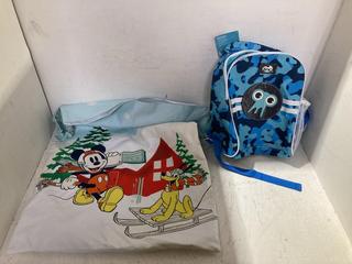 Lot 1154  
            Birmingham SR108 - Parcel Delivery Only 

                
BOX OF JOHN LEWIS & PARTNERS ITEMS TO INCLUDE TINC KIDS BLUE BACKPACK (610001)