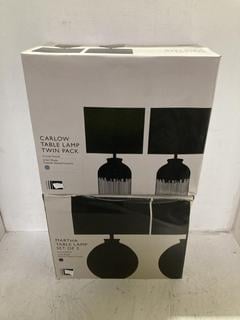Lot 1159  
            Birmingham SR108 - Parcel Delivery Only 

                
2 X JOHN LEWIS & PARTNERS ITEMS TO INCLUDE MARTHA TABLE LAMP SET OF 2 (80010 - 44...