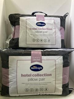 Lot 1177  
            Birmingham SR108 - Parcel Delivery Only 

                
2 X SILENTNIGHT TO INCLUDE HOTEL COLLECTION PILLOW PAIR