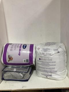 Lot 1197  
            Birmingham SR108 - Parcel Delivery Only 

                
3 X ITEMS TO INCLUDE SILENT NIGHT WELLBEING KIDS WEIGHTED BLANKET