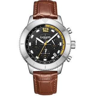 Lot 11  
            Birmingham SR108 - Parcel Delivery Only 
                
GAMAGES OF LONDON ENDEAVOUR MECHANICAL QUARTZ SILVER WATCH SKU CODE:GA2111 ORIGIN...