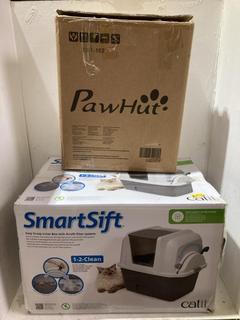 Lot 1232  
            Birmingham SR108 - Parcel Delivery Only 

                
2 X ITEMS TO INCLUDE SMARTSIFT CAT TOILET HOUSE