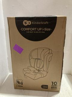 Lot 1233  
            Birmingham SR108 - Parcel Delivery Only 

                
KINDERKRAFT COMFORT UP I-SIZE
