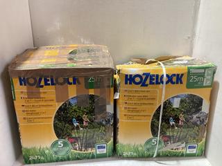 Lot 1238  
            Birmingham SR108 - Parcel Delivery Only 

                
2 X HOZELOCK TO INCLUDE 60M HOSE REEL