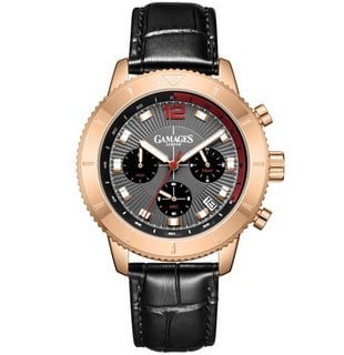 Lot 12  
            Birmingham SR108 - Parcel Delivery Only 
                
GAMAGES OF LONDON ENDEAVOUR MECHANICAL QUARTZ ROSEGOLD WATCH SKU CODE:GA 2112 ORI...